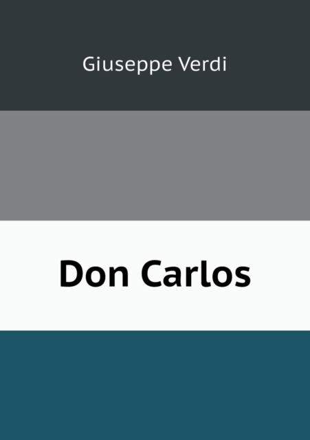 Don Carlos, Paperback / softback Book