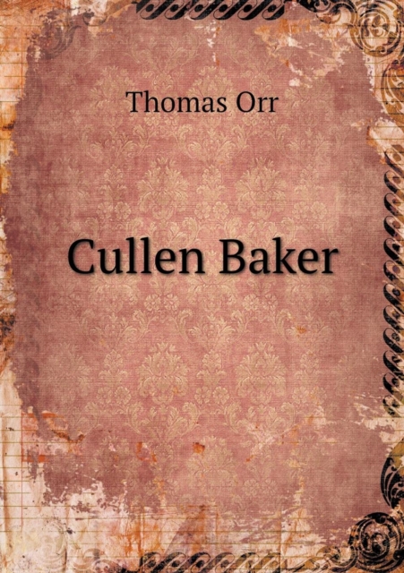 Cullen Baker, Paperback / softback Book
