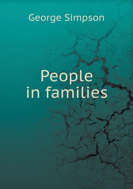 People in Families, Paperback / softback Book