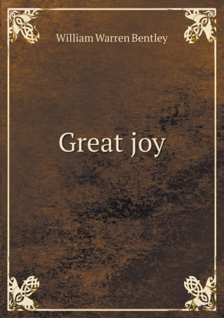 Great Joy, Paperback / softback Book