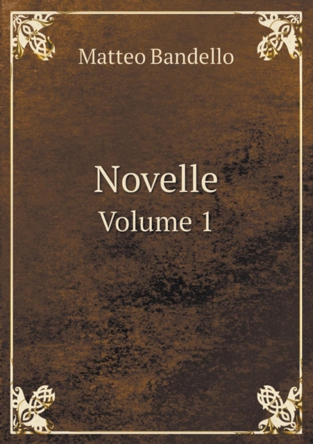 Novelle Volume 1, Paperback / softback Book