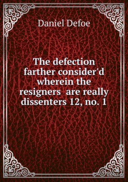 The Defection, Paperback / softback Book