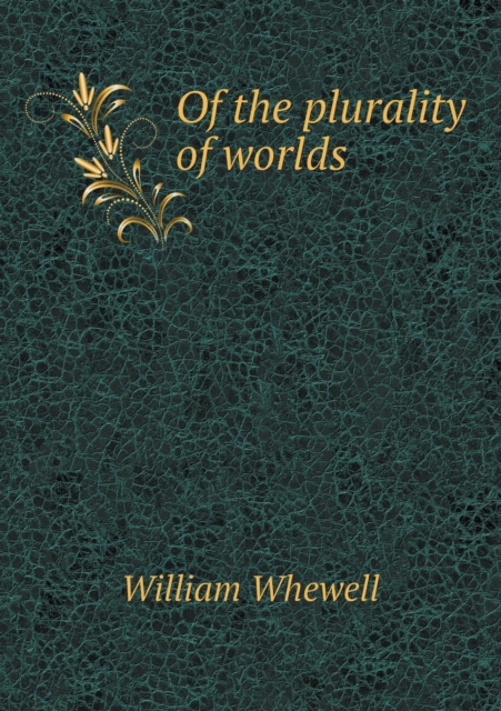 Of the Plurality of Worlds, Paperback / softback Book
