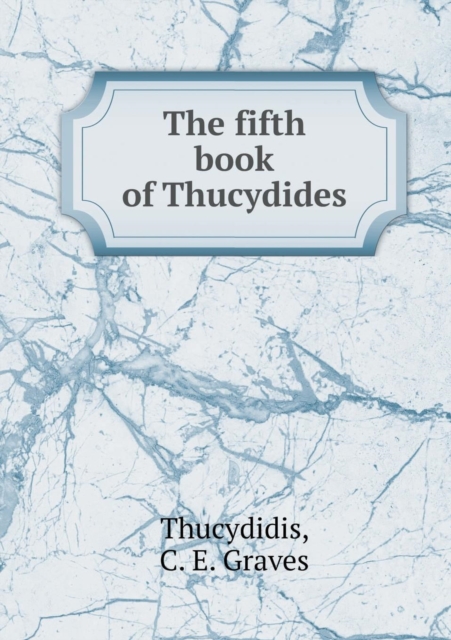 The Fifth Book of Thucydides, Paperback / softback Book
