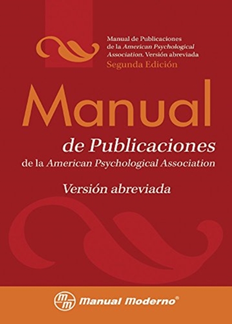 Manual de Estilo de Publicaciones de la APA: Version Abreviada, Paperback / softback Book