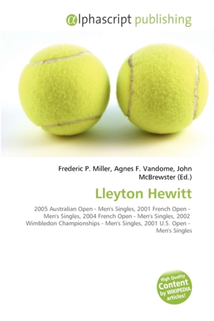Lleyton Hewitt, Paperback / softback Book