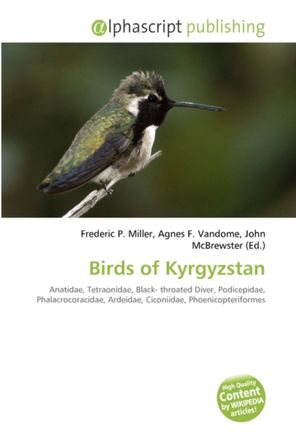 Birds of Kyrgyzstan, Paperback / softback Book
