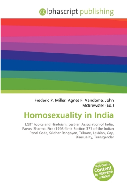 Homosexuality in India, Paperback / softback Book