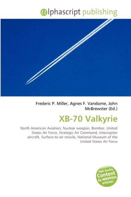 Xb-70 Valkyrie, Paperback / softback Book