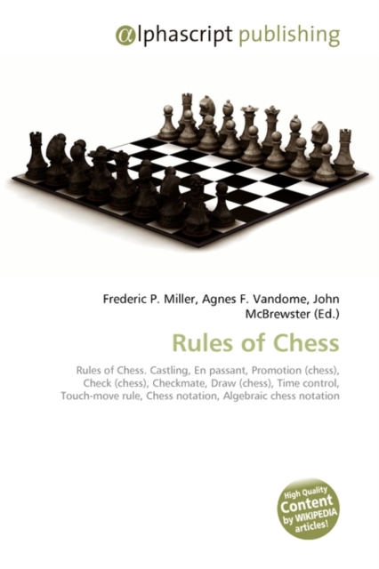 Rules of Chess, Paperback / softback Book