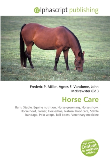 Horse Care, Paperback / softback Book