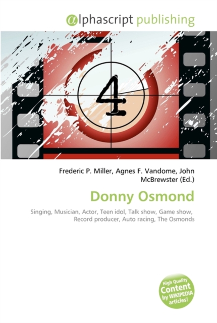 Donny Osmond, Paperback / softback Book