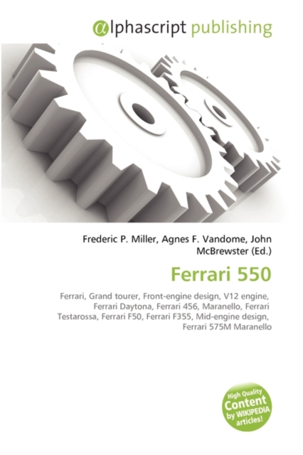 Ferrari 550, Paperback / softback Book