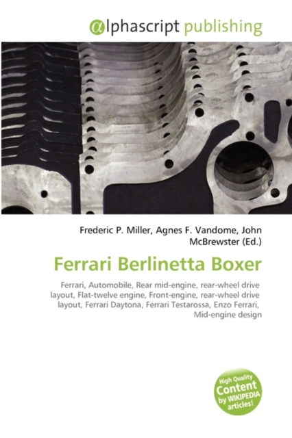 Ferrari Berlinetta Boxer, Paperback / softback Book