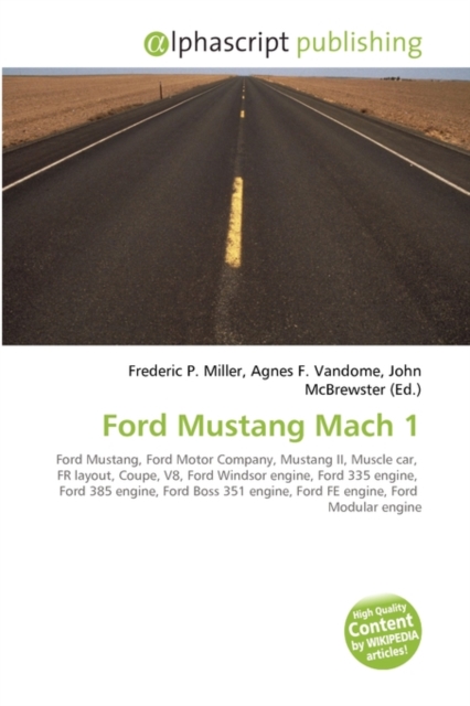 Ford Mustang Mach 1, Paperback / softback Book