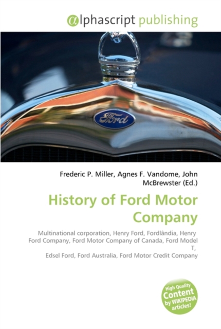History of Ford Motor Company, Paperback / softback Book