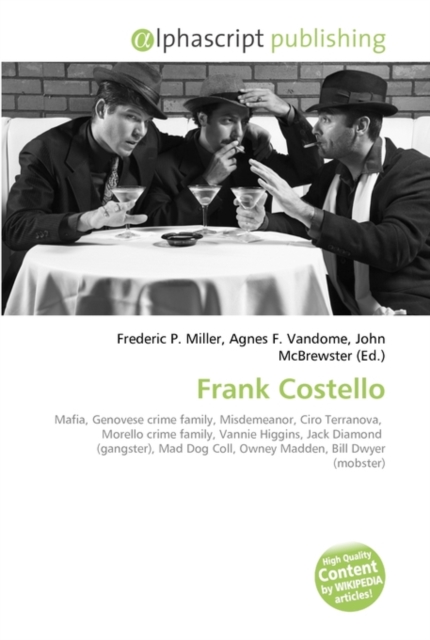 Frank Costello, Paperback / softback Book