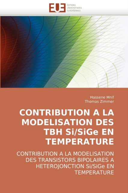 Contribution a la Modelisation Des Tbh Si/Sige En Temperature, Paperback / softback Book