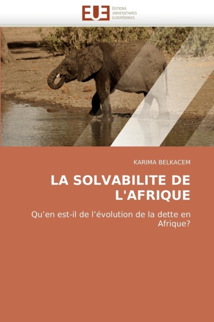 La Solvabilite de l''afrique, Paperback / softback Book