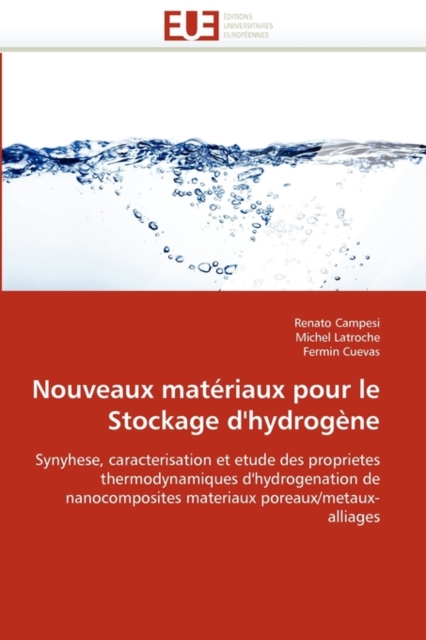 Nouveaux Mat riaux Pour Le Stockage d''hydrog ne, Paperback / softback Book