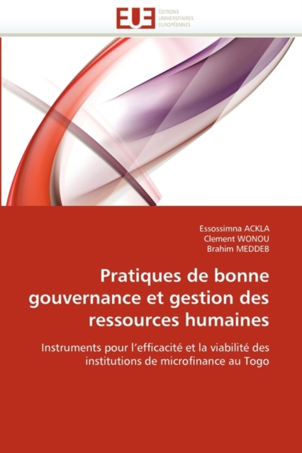 Pratiques de Bonne Gouvernance Et Gestion Des Ressources Humaines, Paperback / softback Book