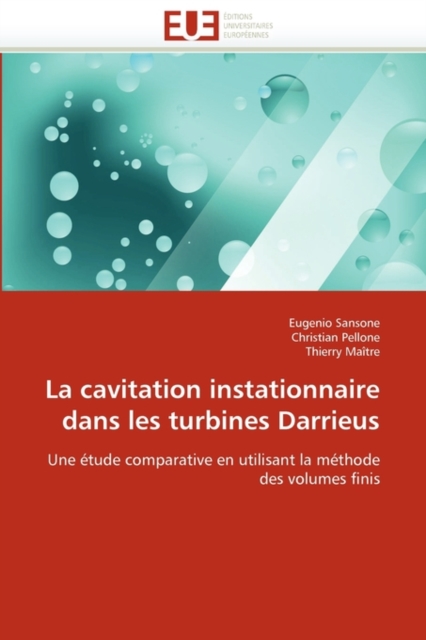 La Cavitation Instationnaire Dans Les Turbines Darrieus, Paperback / softback Book