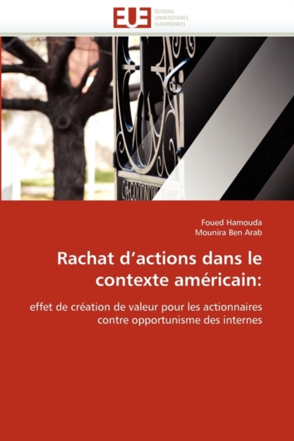 Rachat D Actions Dans Le Contexte Am ricain, Paperback / softback Book