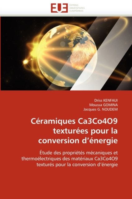 C ramiques Ca3co4o9 Textur es Pour La Conversion D  nergie, Paperback / softback Book