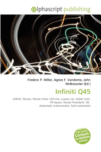Infiniti Q45, Paperback / softback Book
