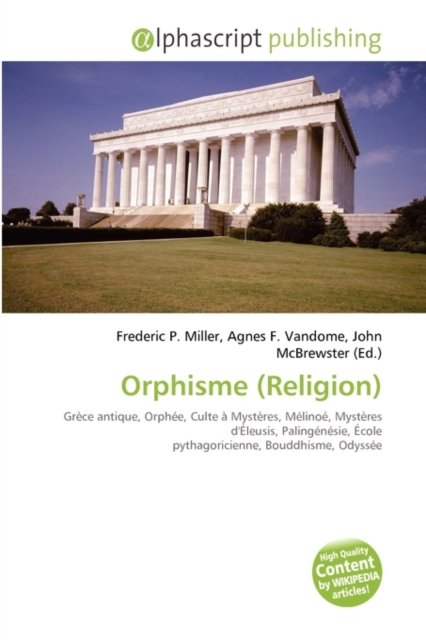 Orphisme (Religion), Paperback / softback Book