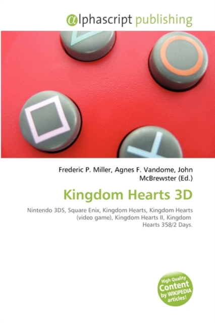 Kingdom Hearts 3D, Paperback / softback Book