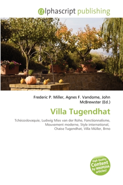 Villa Tugendhat, Paperback / softback Book