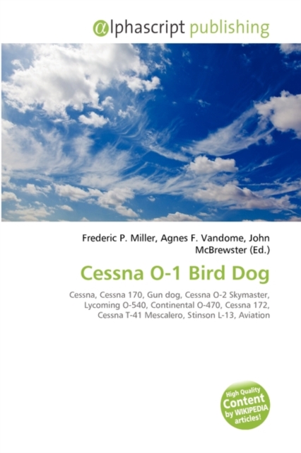 Cessna O-1 Bird Dog, Paperback / softback Book