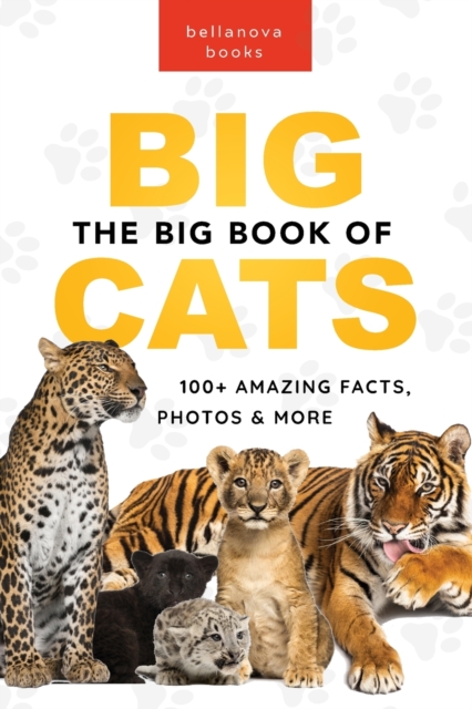 The Big Book of Big Cats : 100+ Amazing Facts About Lions, Tigers, Leopards, Snow Leopards & Jaguars, Paperback / softback Book