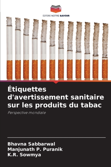 Etiquettes d'avertissement sanitaire sur les produits du tabac, Paperback / softback Book