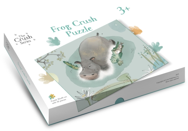 Frog Crush Puzzle, Jigsaw Book