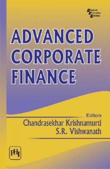 Advanced Corporate Finance, Paperback / softback Book
