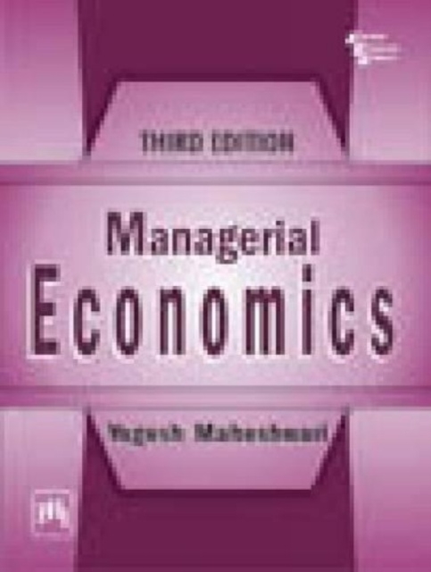 Managerial Economics, Paperback / softback Book