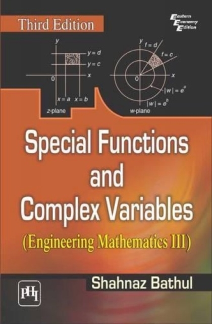 Special Functions and Complex Variables : Engineering Mathematics III, Paperback / softback Book