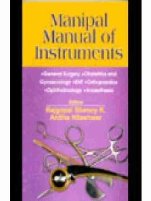 Manipal Manual of Instruments, Paperback / softback Book