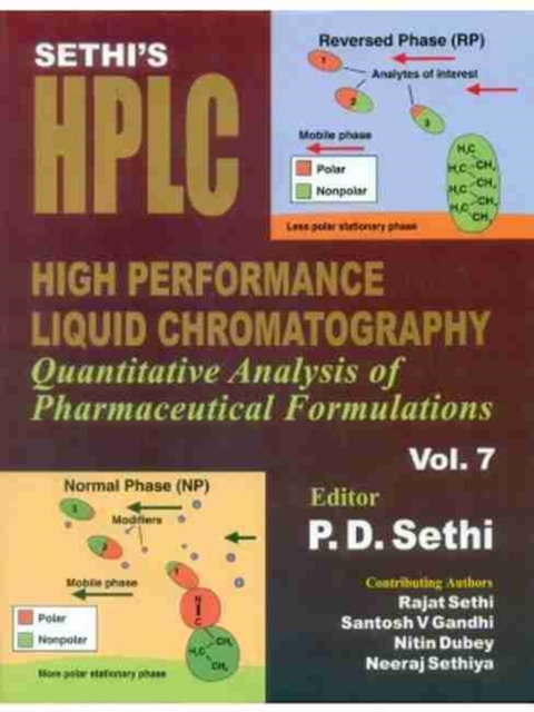 Sethi's HPLC High Performance Liquid Chromatography : Quantitative Analysis of Pharmaceutical Formulations, Volume 7, Hardback Book