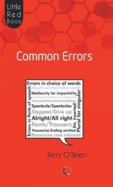 Little Red Book : Common Errors, Paperback / softback Book