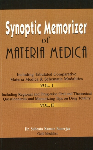 Synoptic Memorizer of Materia Medica, Hardback Book