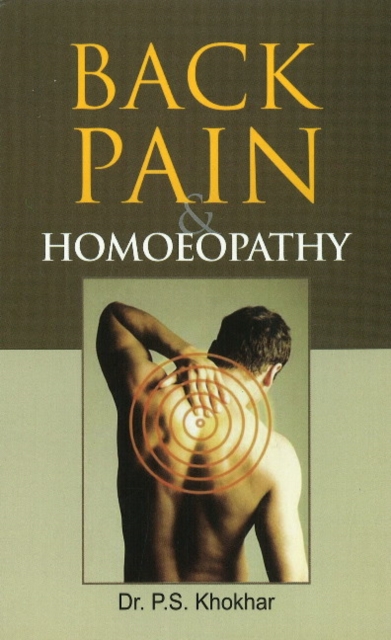 Back Pain & Homoeopathy, Paperback / softback Book