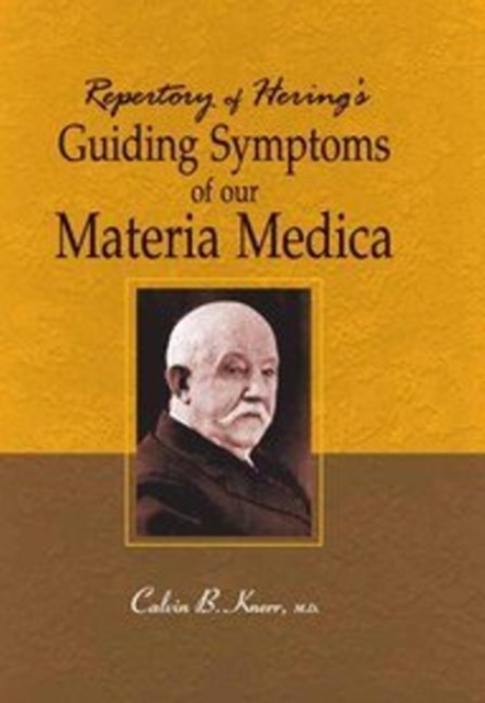 Repertory of Herings Guiding Symptoms of Our Meteria Medica, Hardback Book