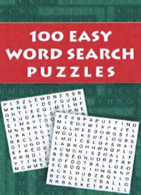 100 Easy Word Search Puzzles, Paperback / softback Book