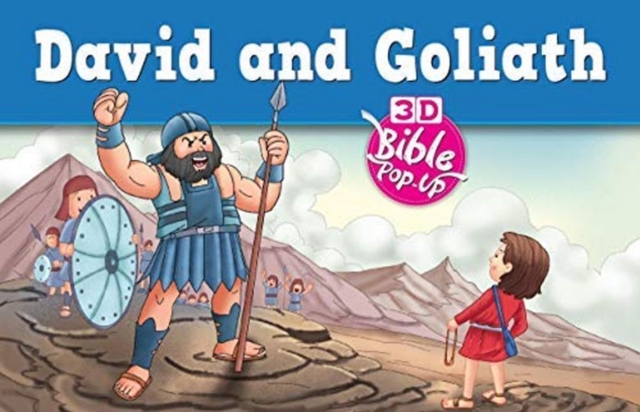 David and Goliath -- 3D Bible Pop -Up, Hardback Book