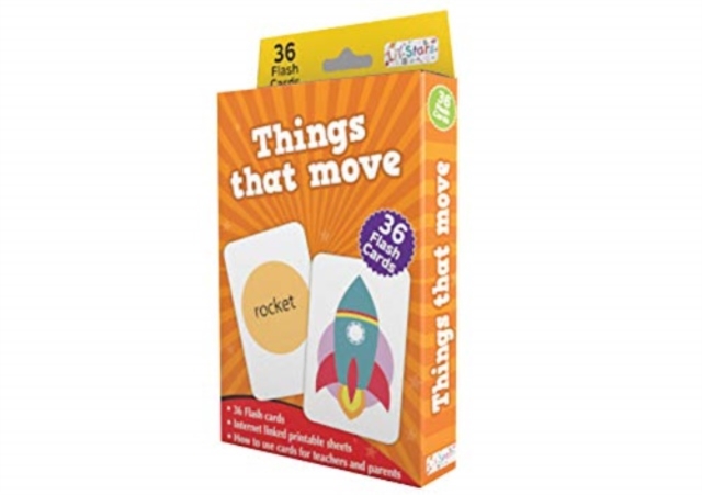 Things That Move - flash cards, Cards Book