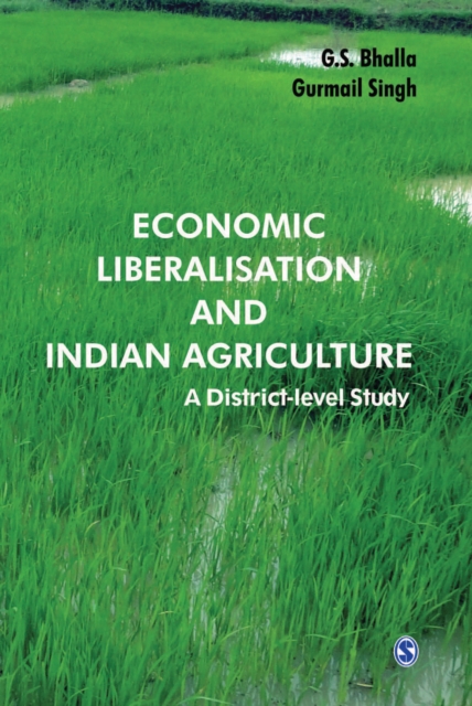 Economic Liberalisation and Indian Agriculture : A District-Level Study, Hardback Book