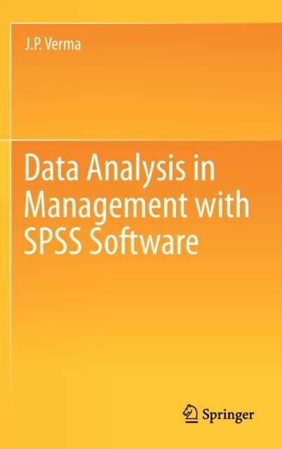 Data Analysis in Management with SPSS Software, Hardback Book